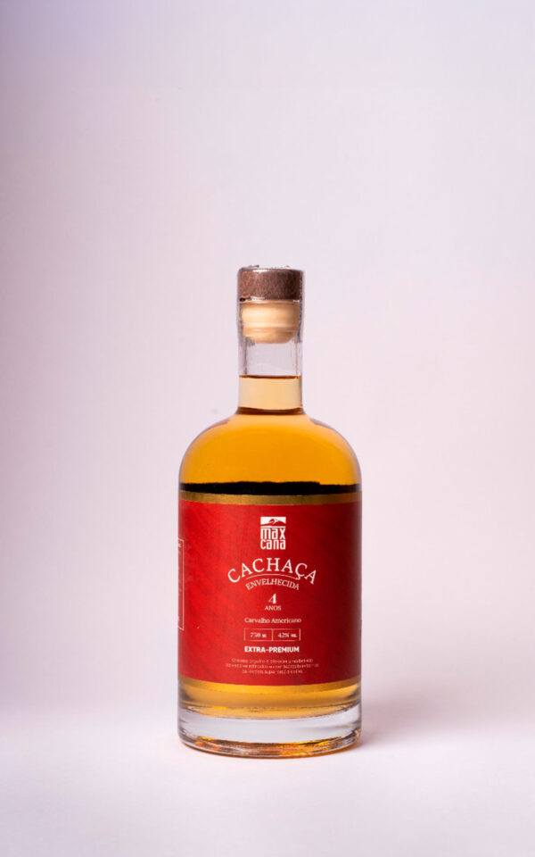 Cachaça Envelhecida 4 anos Super Premium