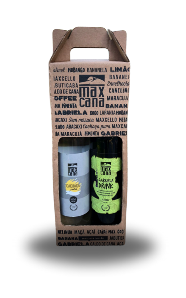 Kit Cachaça Pura + Gabriela